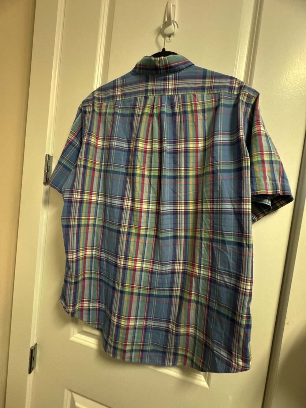 Ralph Lauren Classic Fit Plaid Mens Shirt Size L Multicolor - Picture 5 of 6